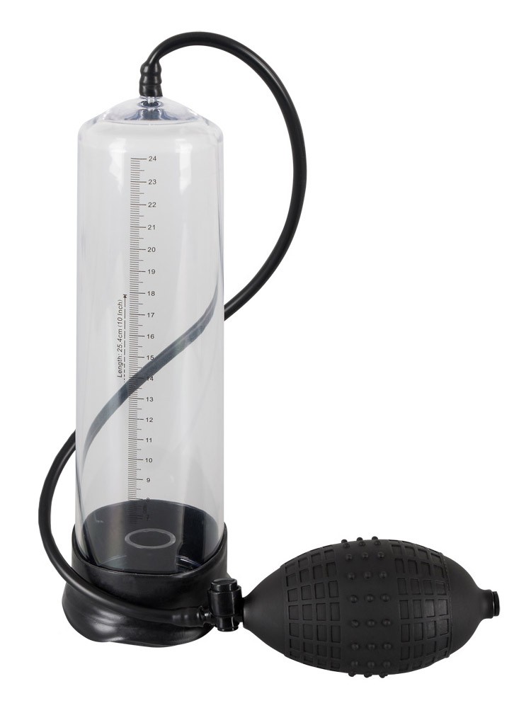 Mister Boner Professional%27s Power Pump: Penispumpe, schwarz/transparent