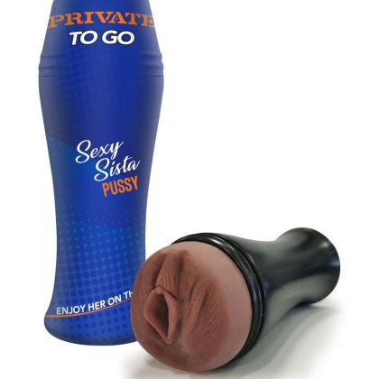 Private to Go Sexy Sista: Vakuum-Masturbator, braun Private to Go Sexy Sista: Vakuum-Masturbator, braun