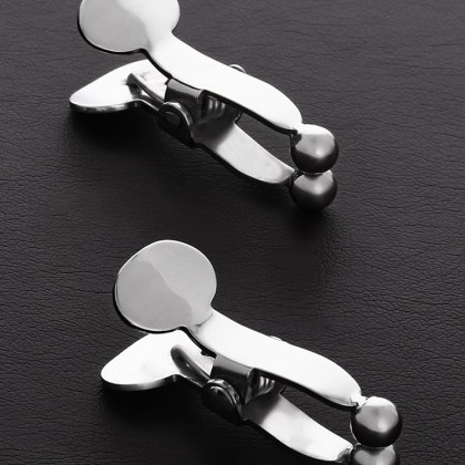 Triune Balls Pincher Clamps: Edelstahl-Nippelklemmen Triune Balls Pincher Clamps: Edelstahl-Nippelklemmen