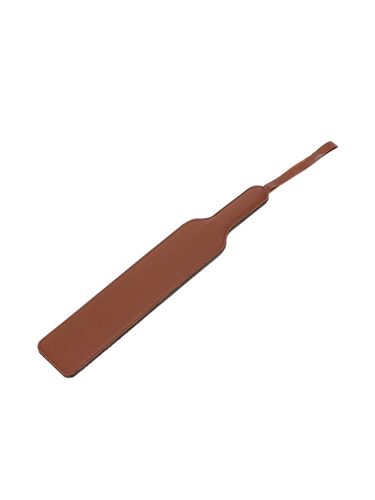 Leder-Klatsche, braun