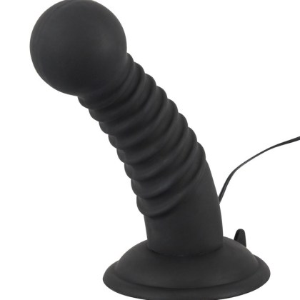 Anal Massager: Analvibrator, schwarz Anal Massager: Analvibrator, schwarz