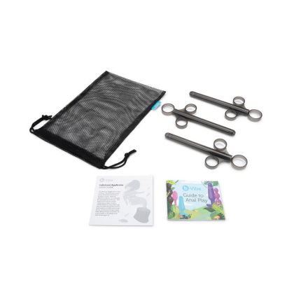 B-Vibe Lubricant Applicator Set: Gleitmittel-Applikator-Set 3-teilig, rauchgrau B-Vibe Lubricant Applicator Set: Gleitmittel-Applikator-Set 3-teilig, rauchgrau