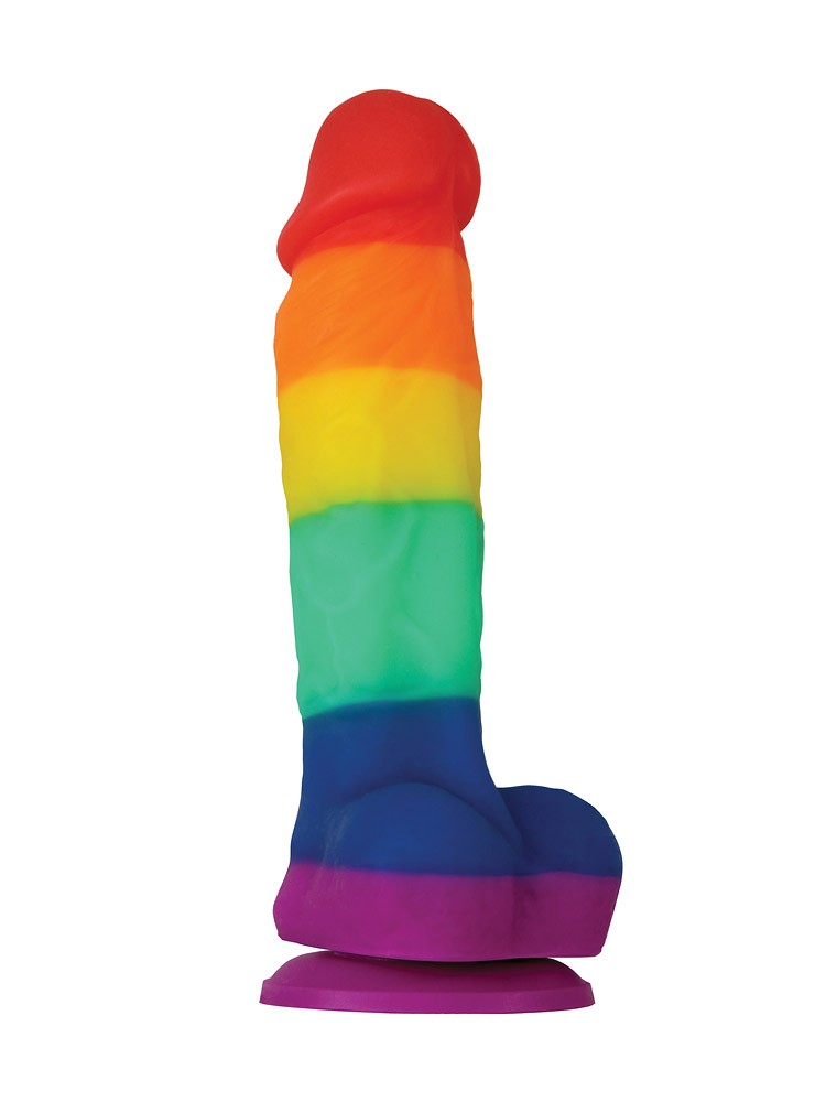 Colours Pride Edition 5%27%27: Dildo, bunt