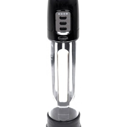 Malesation Ultimate Power: Automatische Penispumpe, schwarz/transparent Malesation Ultimate Power: Automatische Penispumpe, schwarz/transparent