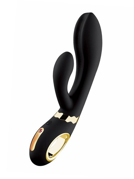 Nomi Tang Wild Rabbit 2: Bunny-Vibrator, schwarz/gold
