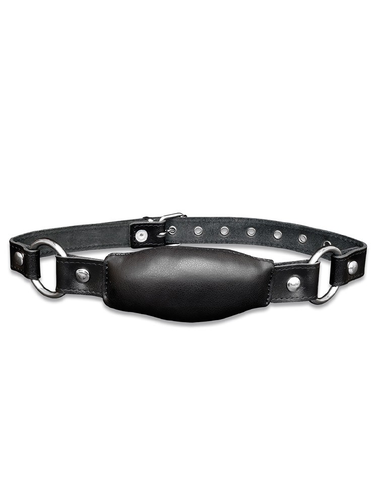 Xx-DreamsToys: Leder-Knebel, schwarz