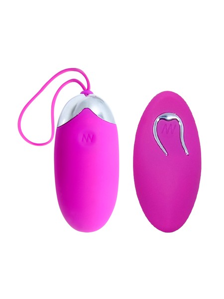 Pretty Love Berger: Vibro-Ei mit Fernbedienung, lila