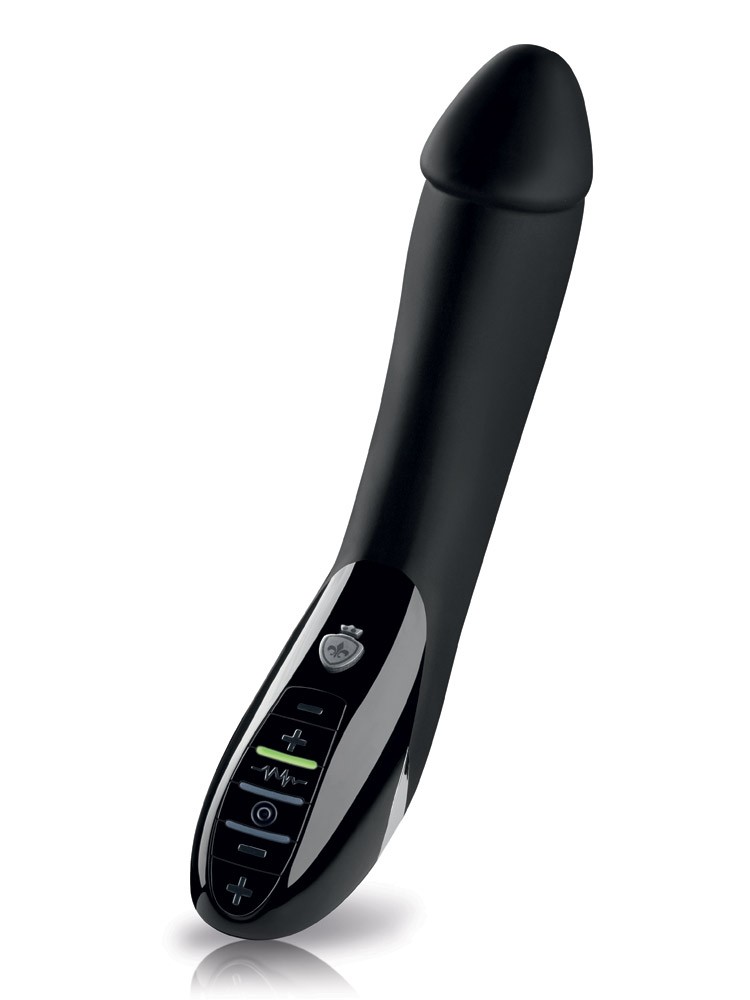 Mystim Tickling Truman Black Edition: Elektro-Vibrator, schwarz