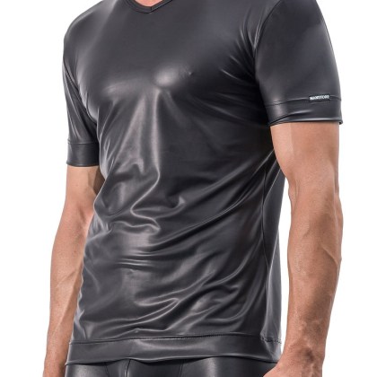 MANSTORE M510: V-Neck-Shirt, schwarz (S) MANSTORE M510: V-Neck-Shirt, schwarz (S)