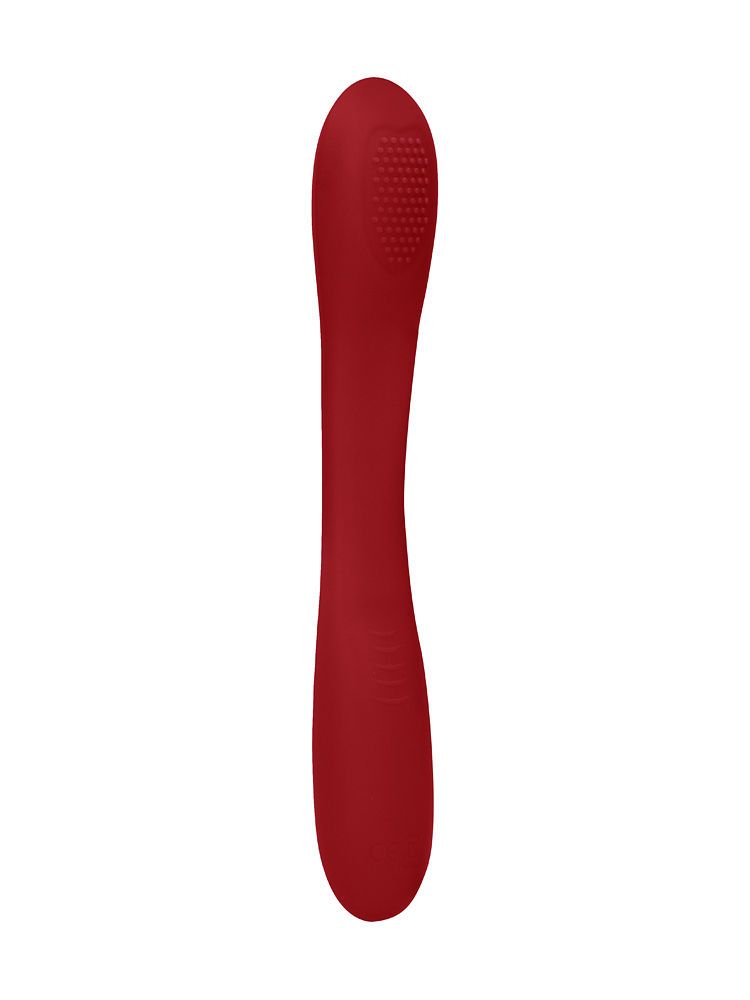 Elegance Flex: Doppel-Vibrator, rot