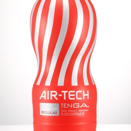 Tenga Air-Tech Reusable Vacuum Cup Regular: Masturbator Tenga Air-Tech Reusable Vacuum Cup Regular: Masturbator