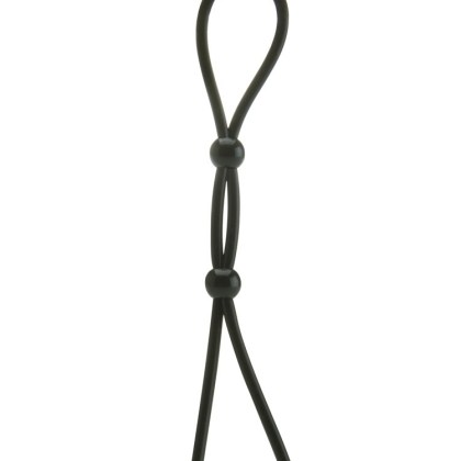 Double Booster: Penis-/Hodenschlaufe, schwarz Double Booster: Penis-/Hodenschlaufe, schwarz