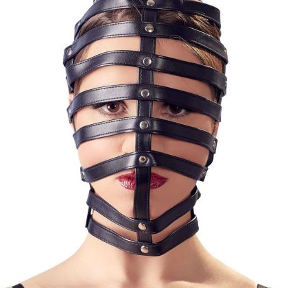 Bad Kitty: Kopfmaske Käfig, schwarz Bad Kitty: Kopfmaske Käfig, schwarz