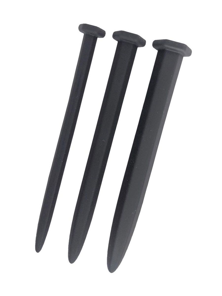 BRUTUS Nailed it!: Dilator-Set 3-teilig, schwarz