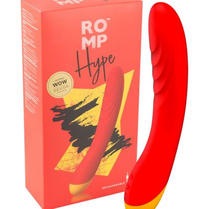 ROMP Hype: Vibrator, rot/gelb ROMP Hype: Vibrator, rot/gelb