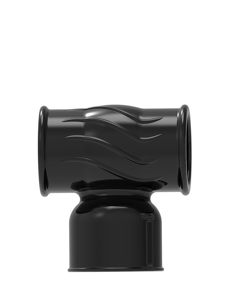 Power Wand Hummer Male: Vibratoraufsatz, schwarz