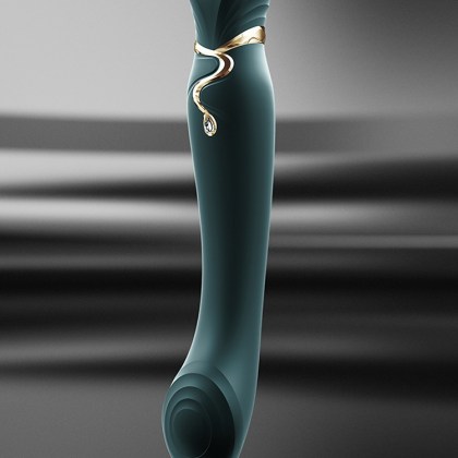 Zalo Queen: G-Punkt-/Pulse-Wave-Vibrator, grün Zalo Queen: G-Punkt-/Pulse-Wave-Vibrator, grün