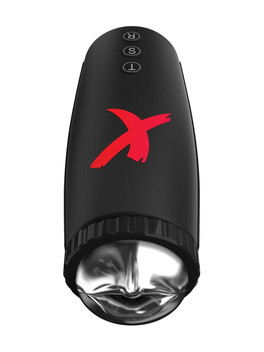 PDX Elite Moto-Bator: Masturbator, transparent