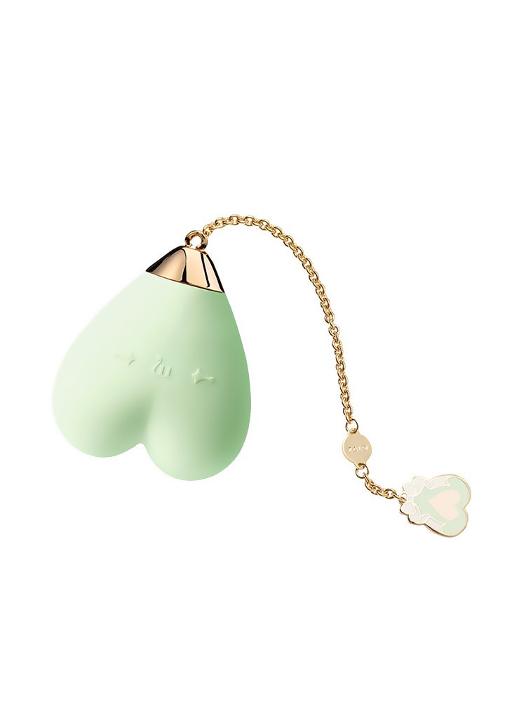 Zalo Lolita Baby Heart: Aufliegevibrator, grün