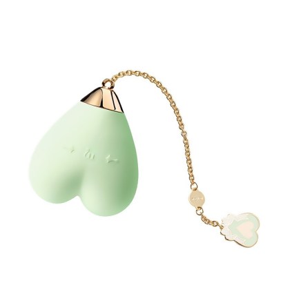 Zalo Lolita Baby Heart: Aufliegevibrator, grün Zalo Lolita Baby Heart: Aufliegevibrator, grün