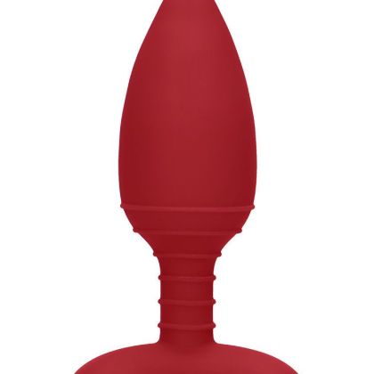 Elegance Glow: Vibro-Analplug mit Wärmefunktion, rot Elegance Glow: Vibro-Analplug mit Wärmefunktion, rot