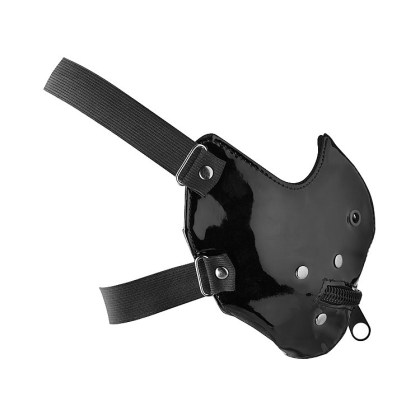 Master Series Lektor Zipper Mouth Muzzle: Maulkorb, schwarz Master Series Lektor Zipper Mouth Muzzle: Maulkorb, schwarz