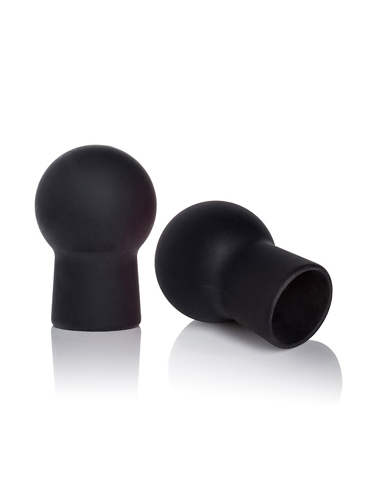Premium Silikon Nippelsauger, schwarz
