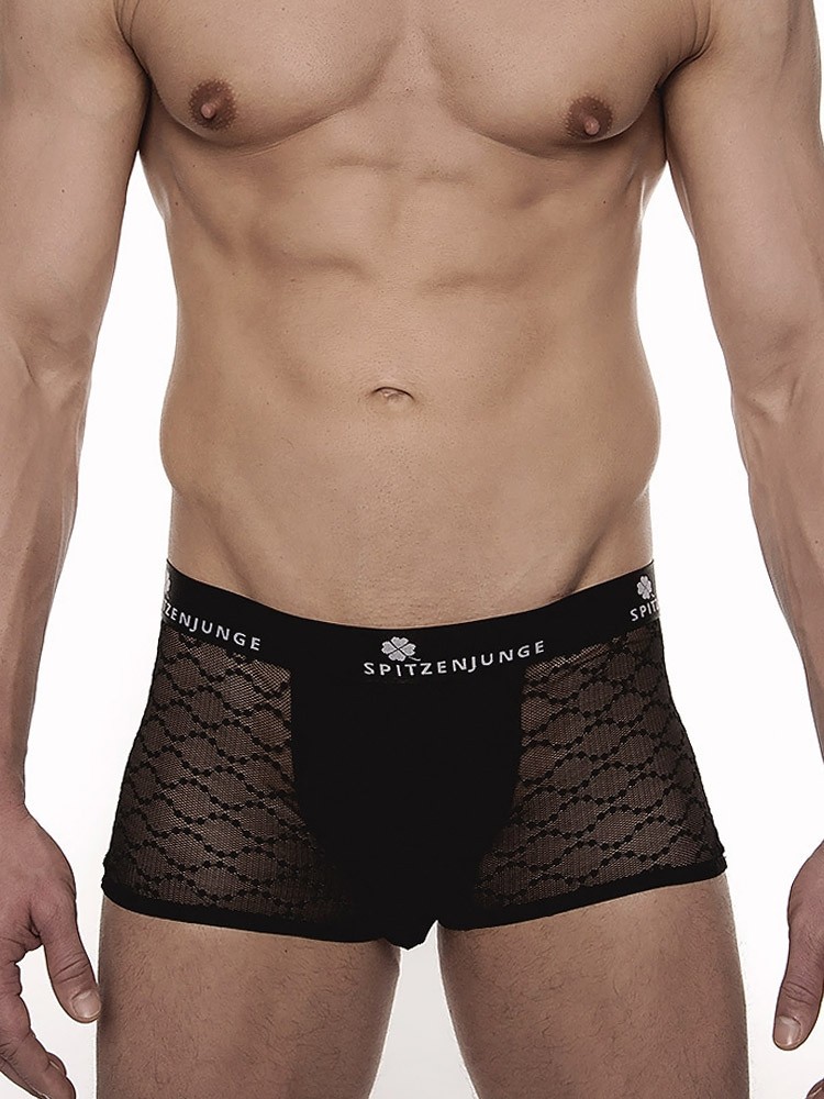 Spitzenjunge Blackline Empire: Hipster, schwarz (XL)