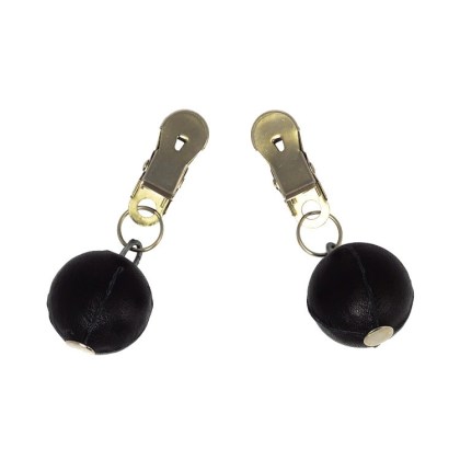 Nippelklemmen mit Kugelgewicht (2x 150g) Nippelklemmen mit Kugelgewicht (2x 150g)