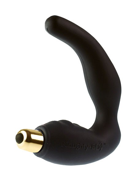 Rocks-Off Naughty-Boy 7speed: Analvibrator, schwarz