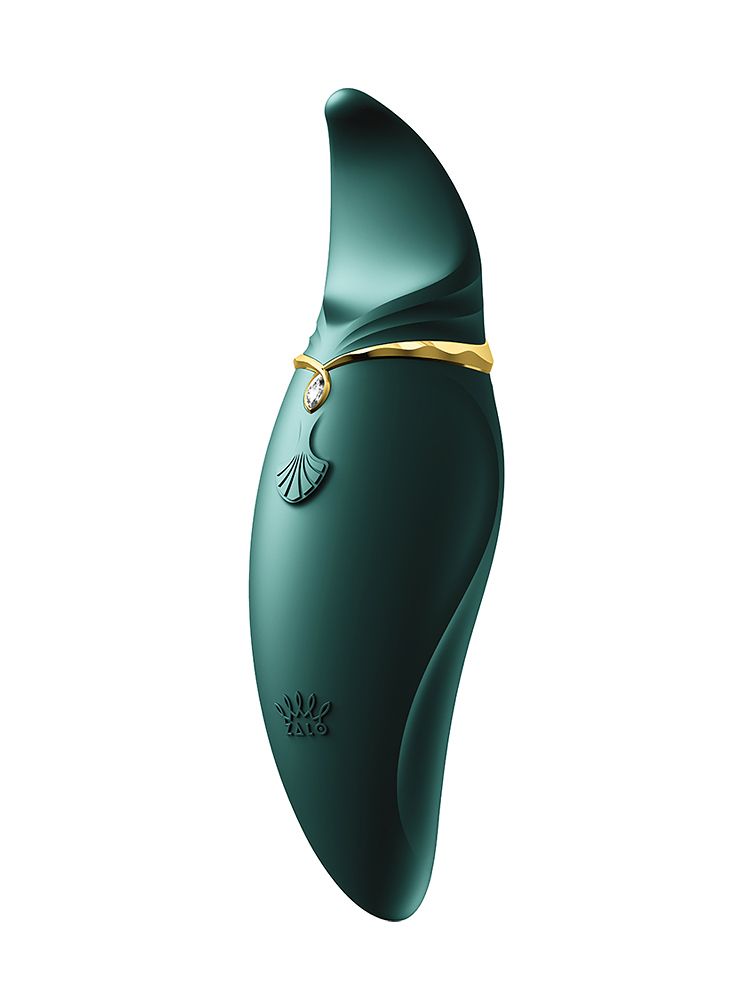 Zalo Hero: G-Punkt-/Pulsewave-Vibrator, grün