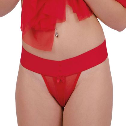 Eros Veneziani Natale: Ouvertstring, rot (M/L) Eros Veneziani Natale: Ouvertstring, rot (M/L)