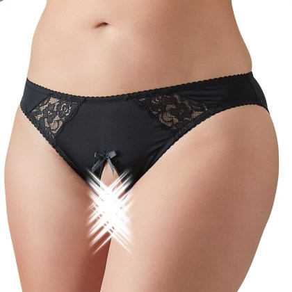 Ouvertslip, schwarz (3XL) Ouvertslip, schwarz (3XL)