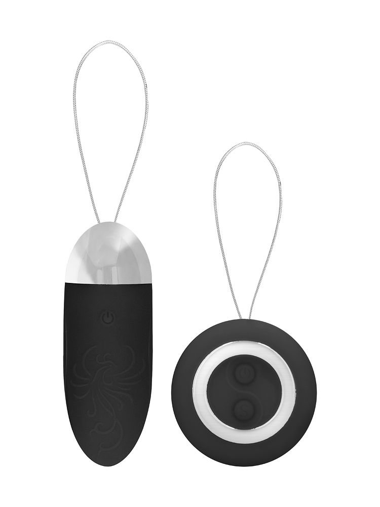 Simplicity Luca: Vibro-Ei mit Fernbedienung, schwarz