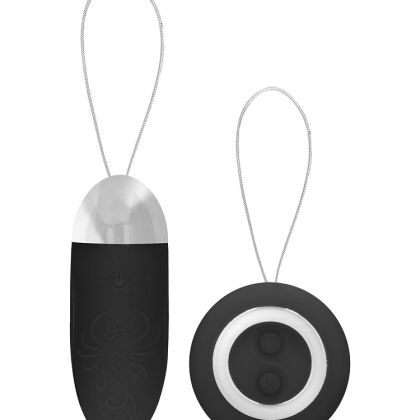 Simplicity Luca: Vibro-Ei mit Fernbedienung, schwarz Simplicity Luca: Vibro-Ei mit Fernbedienung, schwarz