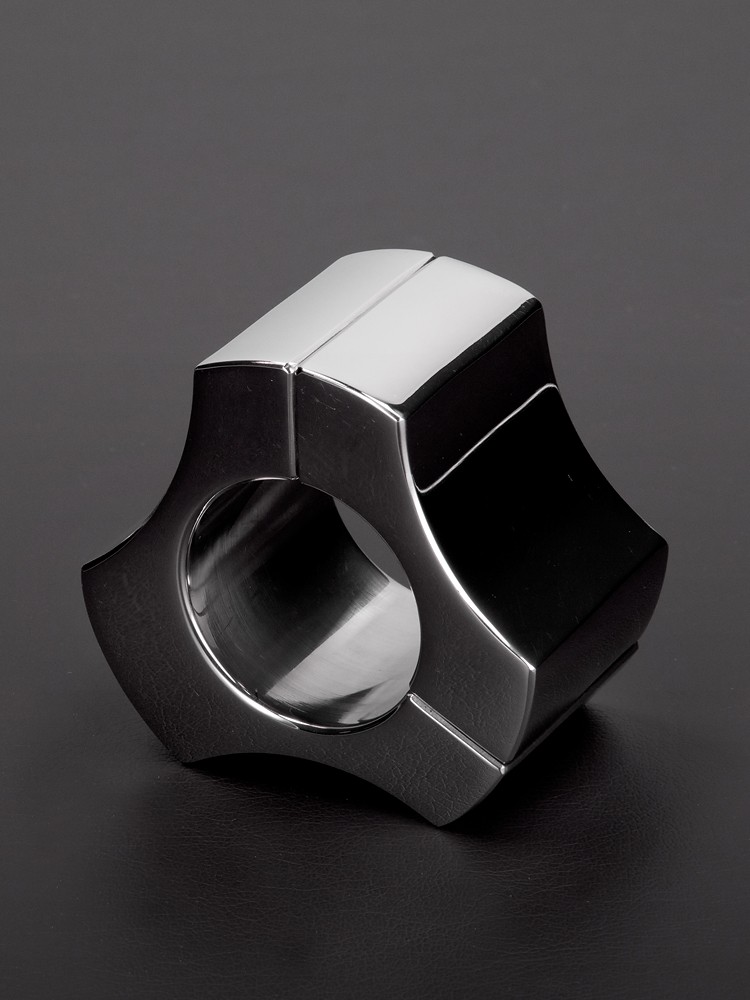 Triune Deluxe Magnetic Ball Stretcher: Edelstahl-Magnet-Hodenstretcher (40mm)