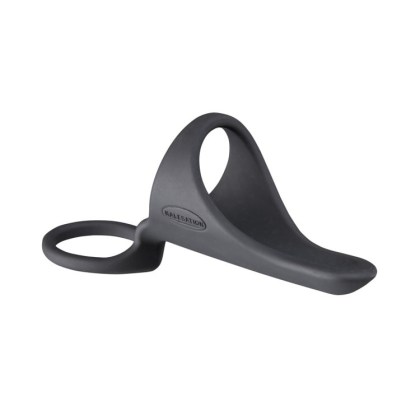 Malesation Cock-Ring Stand-Up: Penis-/Hodenring, schwarz Malesation Cock-Ring Stand-Up: Penis-/Hodenring, schwarz
