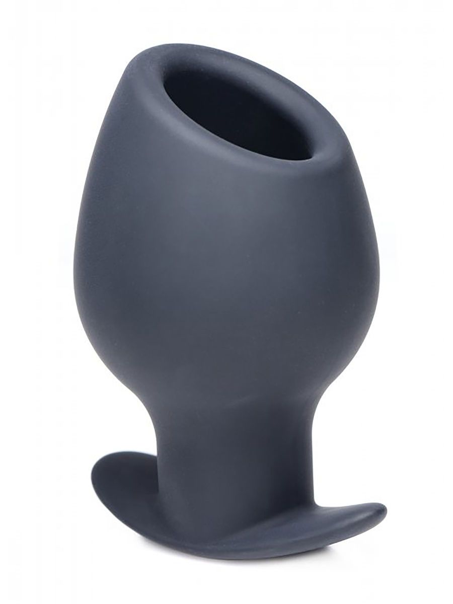 Master Series Ass Goblet: Anal-Tunnel, schwarz (Small)