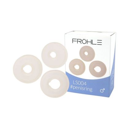 Fröhle: LS004 Liebesmanschette 3er-Set, transparent Fröhle: LS004 Liebesmanschette 3er-Set, transparent