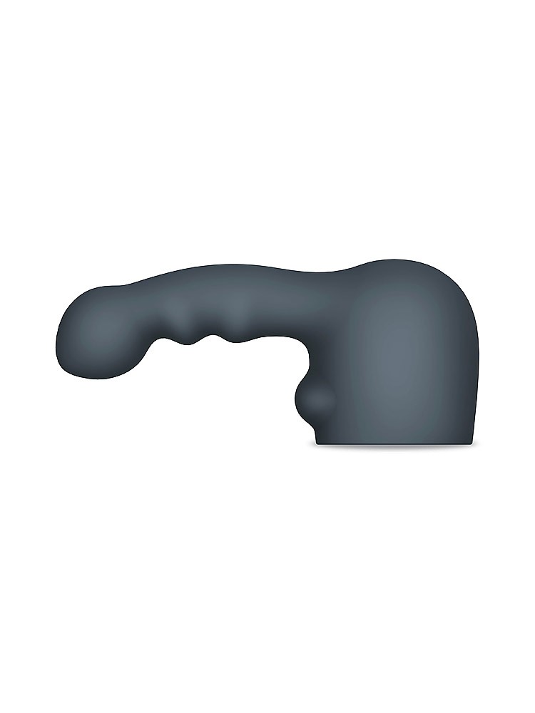 Le Wand Ripple Weighted Silicone Attachment: Vibrator-Aufsatz, grau