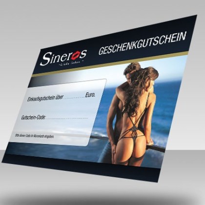SinEros Geschenk-Gutschein über 25 Euro SinEros Geschenk-Gutschein über 25 Euro