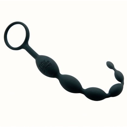 Fifty Shades of Grey: Pleasure Intensified Analkette, schwarz Fifty Shades of Grey: Pleasure Intensified Analkette, schwarz