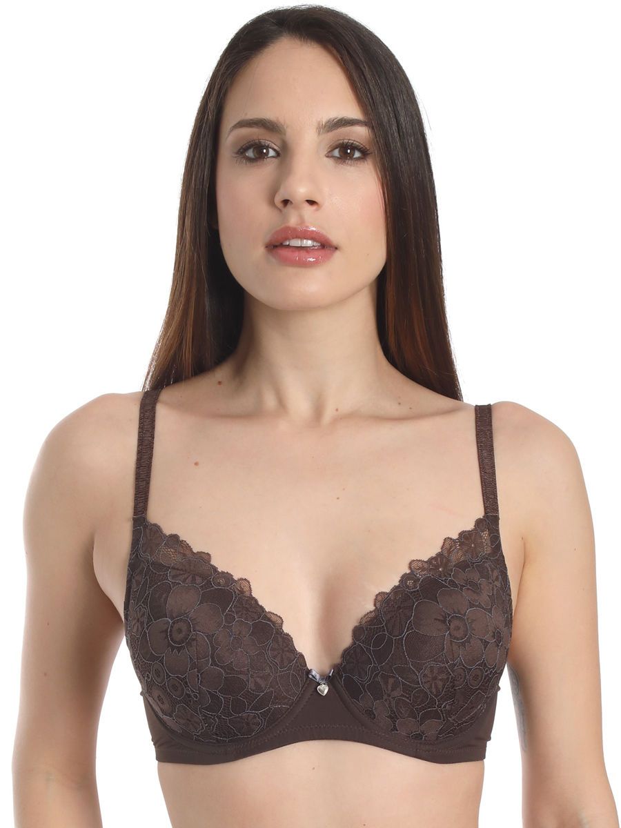 Sassa Winter Garden: Schalen-BH, dark brown (75 D)