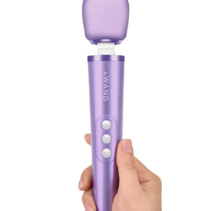 Le Wand Petite: Wandvibrator, lila Le Wand Petite: Wandvibrator, lila
