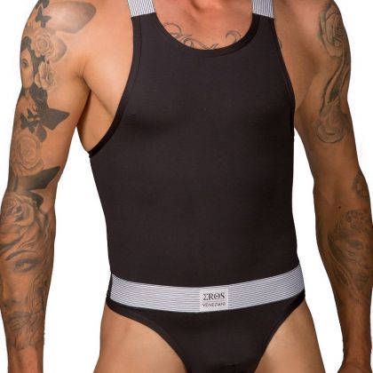 Eros Veneziani Cool Boy: Stringbody, schwarz (M/L) Eros Veneziani Cool Boy: Stringbody, schwarz (M/L)