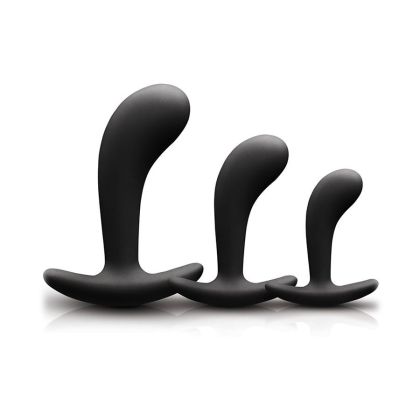 Renegade P Spot Kit: Analplug-Set 3-teilig, schwarz Renegade P Spot Kit: Analplug-Set 3-teilig, schwarz