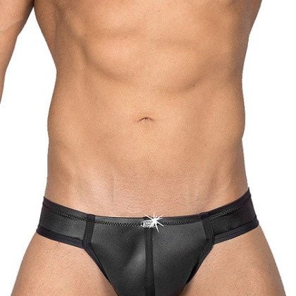 Eros Veneziani Alessio: Push-Up Brazilbrief, schwarz (S/M) Eros Veneziani Alessio: Push-Up Brazilbrief, schwarz (S/M)