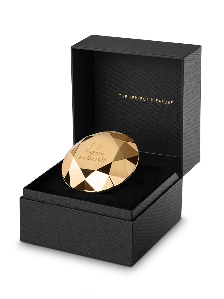 Bijoux Indiscrets Twenty One Vibrating Diamond: Aufliegevibrator, gold