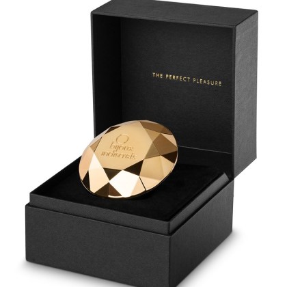 Bijoux Indiscrets Twenty One Vibrating Diamond: Aufliegevibrator, gold Bijoux Indiscrets Twenty One Vibrating Diamond: Aufliegevibrator, gold