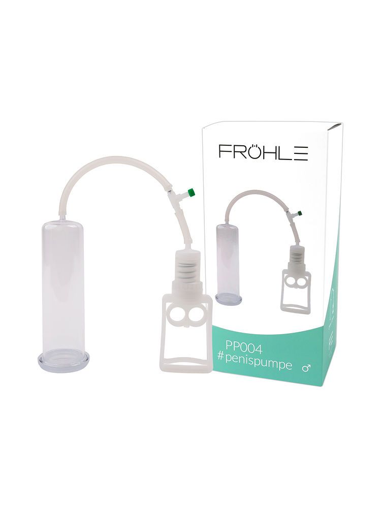 Fröhle: PP004 Penispumpe, glasklar